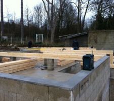 L'équipe en pleine action.