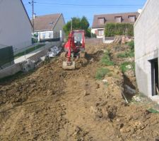 La descente de garage