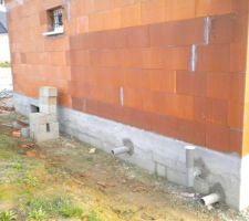 Ventilation V-S et sortie assainissement