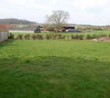 Le terrain du bonheur , &ccedil;a &eacute;t&eacute; un coup de foudre .