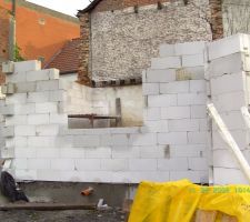 Vous pouvez constater que certain ytong ne sont pas "maries"