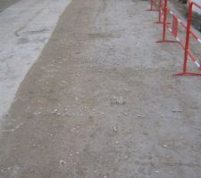 Rectification de la route
