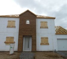 Bardage façade avant