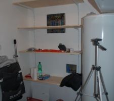 Rangement du cellier