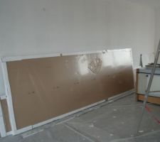 Plan de travail (ilôt central)à l'envers