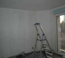 Bureau avant peinture