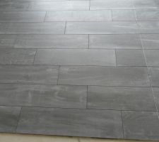 Le début du carrelage