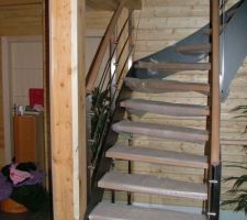 Rattrapage de la poutre ab&icirc;m&eacute;e