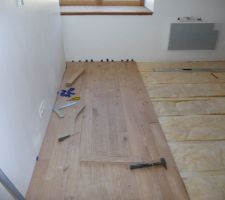 On commande la pose, ch&ecirc;ne massif d'une scierie de proximit&eacute; avec du bois de la bresse !