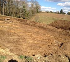 Terrassement : premier jour