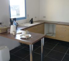 Installation de la cuisine