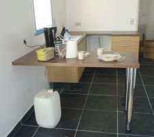 Installation de la cuisine