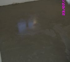 Une chambre avec sa chape surper humide, l'autre &eacute;tant pareil voir pire