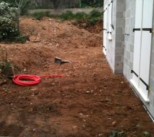 Gaine pour éclairer le jardin