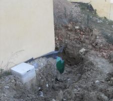 On récupère la sortie des eaux grises