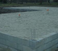 On commence à voir la forme de la maison !