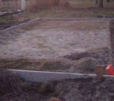 A ne pas oublier : l'annexe !!! qui commence tout juste à prendre forme