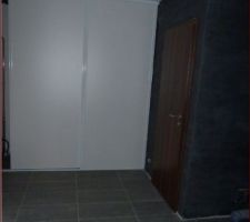 Placard coulissant entr&eacute;e