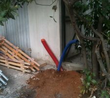 Électricité eau et tout à l'égout pour la dépendance
