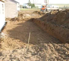 Futur terrasse creusé !!!!