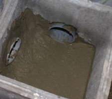 Installation du réseaux eaux de pluie - regard