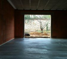 Chape rdc/ vue pièce de vie