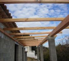 Pergola niveau RdC