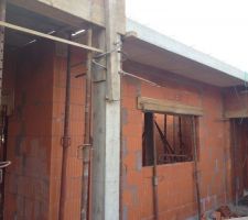 La partie de l'entr&eacute;e couverte !!!!!!!