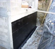 Etanche&iuml;t&eacute; cot&eacute; garage