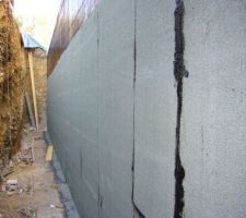 Etanche&iuml;t&eacute; cot&eacute; mur habitable