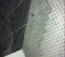 Rattrapage sol douche &agrave; l'italienne, salle de bains