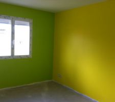 Couleurs acidulées : jaune "citron" et vert "pop"