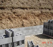 Le sous sol en cours..ca monte ca monte!!