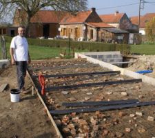 Pr&eacute;pa coffrage de dalle b&eacute;ton terrasse