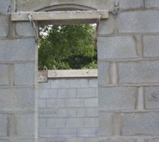 Création des fenetres cintrées en facade