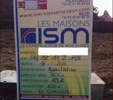 Panneau install&eacute; !