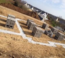 Livraison des mat&eacute;riaux pour le vide sanitaire !