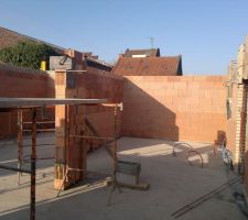 Brique isolante, vue du salon