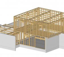 Le plan de l'ossature...