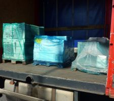 Arrivée du carrelage et de la faïence