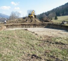 Terrassement en cours