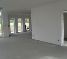 Murs interieur plafonnés