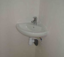 Poses des sanitaires