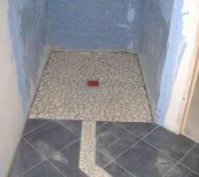 Création de la douche italienne