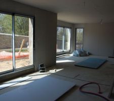 RdC vue depuis future cuisine