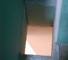 Chute de linge sale