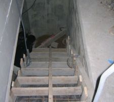 Escalier du sous sol