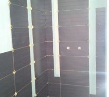 Faience douche italienne