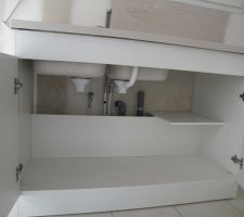 Cloison nettoyée