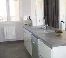 Ilot de la cuisine